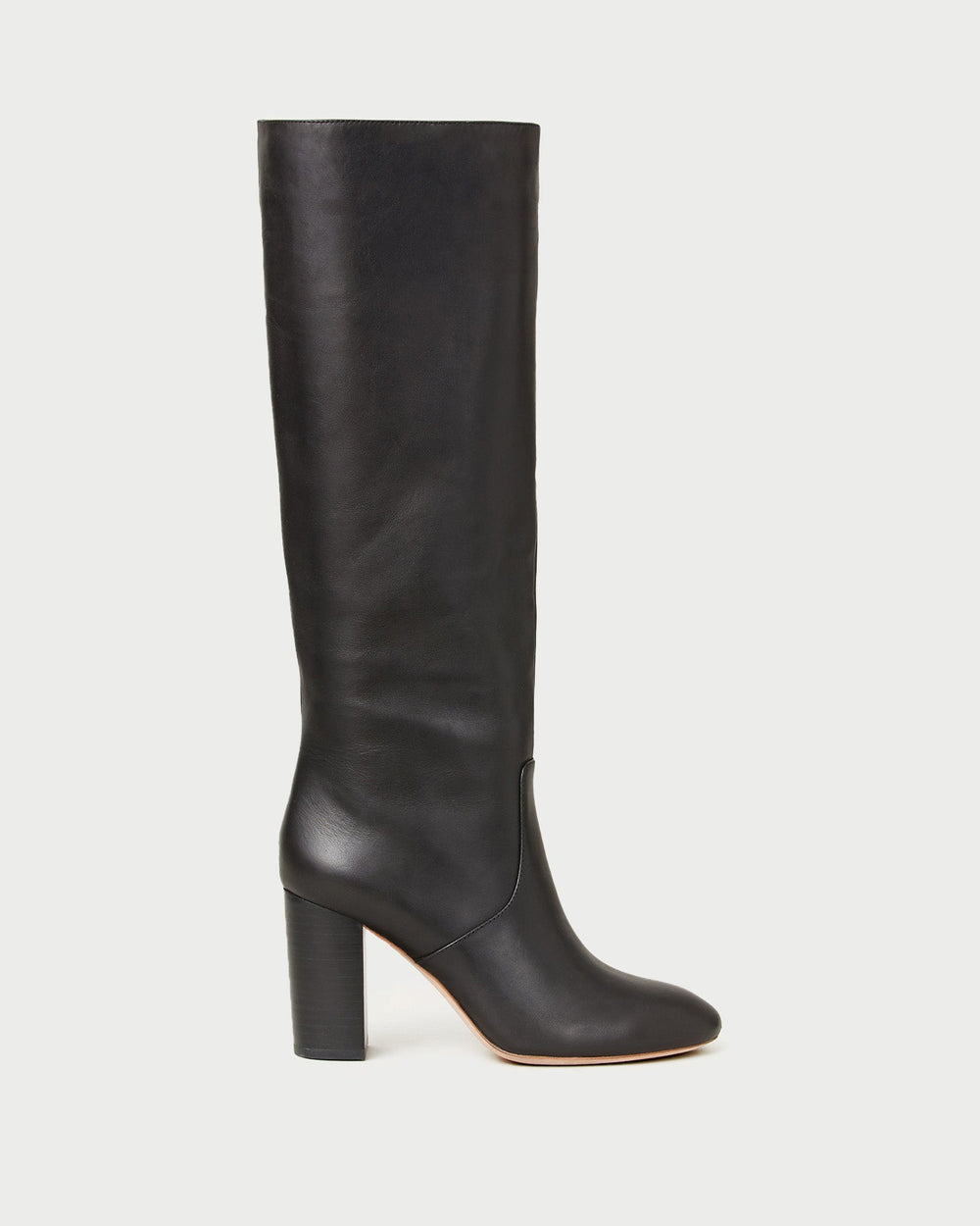 Loeffler Randall / Goldy Black Leather Tall Boot