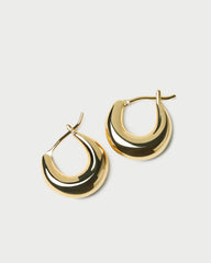 Loeffler Randall / Adeline Gold Mini Dome Hoop Earring