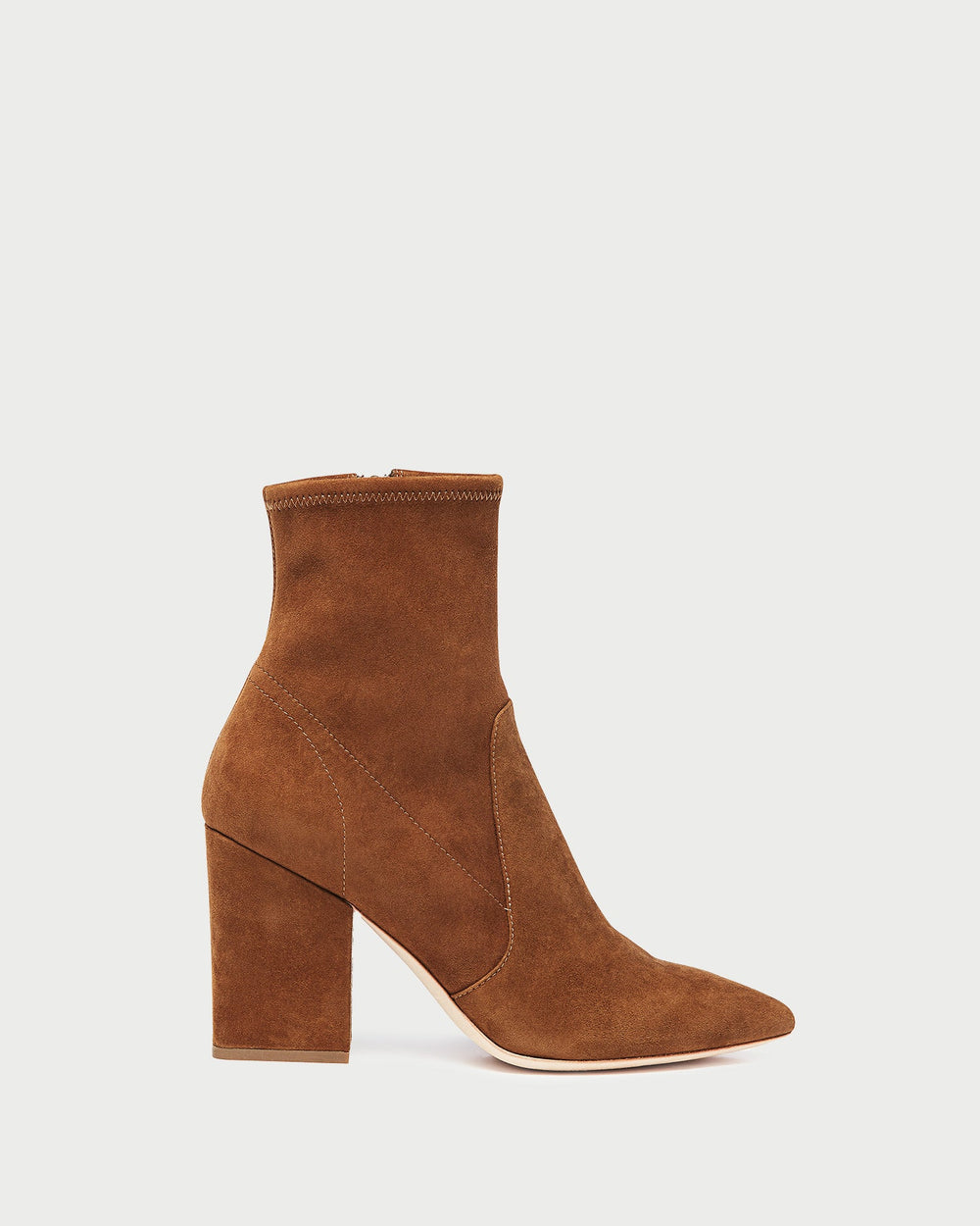 Loeffler Randall / Isla Cacao Suede Ankle Bootie