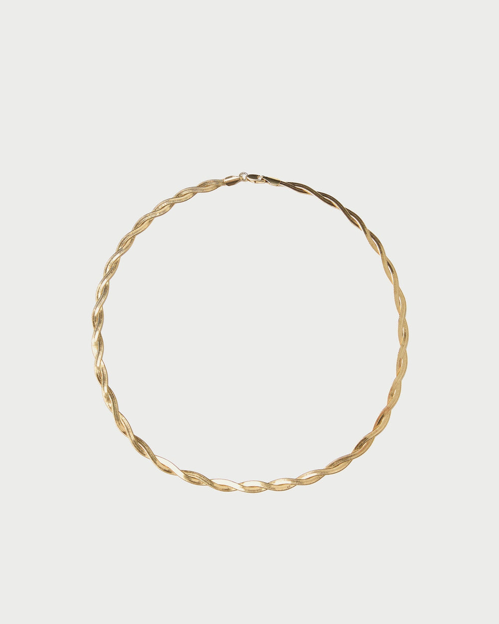 Loeffler Randall / Kennedy Gold Twisted Chain Necklace