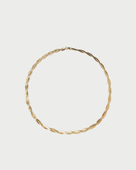 Loeffler Randall / Kennedy Gold Twisted Chain Necklace