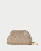 Loeffler Randall / Doreen Gold Diamanté Frame Pouch