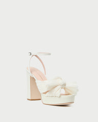 Loeffler Randall / Natalia Pearl Platform Bow Heel