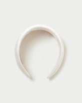 Loeffler Randall / Bellamy Cream Satin Headband