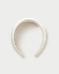Loeffler Randall / Bellamy Cream Satin Headband