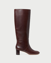 Loeffler Randall / Gia Espresso Leather Tall Boot