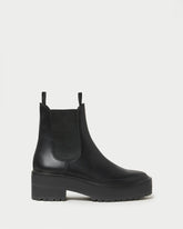 Loeffler Randall / Reggie Black Leather Chelsea Boot