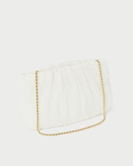 Loeffler Randall / Brit Pearl Flat Pleated Clutch