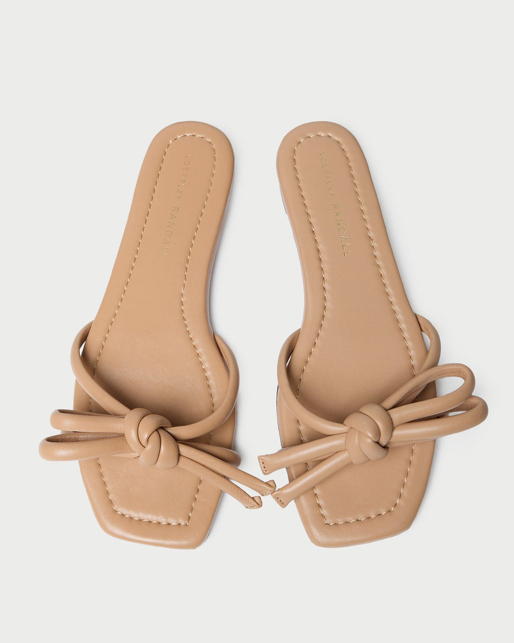 Loeffler Randall / Hadley Dune Leather Bow Sandal
