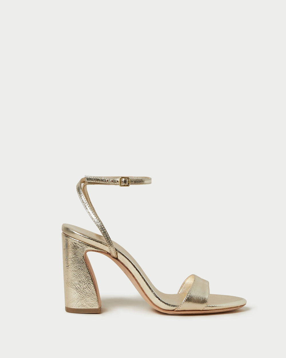 Loeffler Randall / Malia Champagne Curved-Heel Sandal