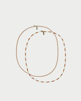Loeffler Randall / Soo Amber/Cream Necklace Set