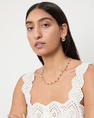 Loeffler Randall / Soo Amber/Cream Necklace Set