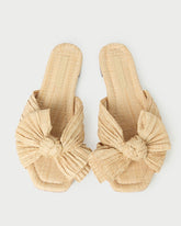 Loeffler Randall / Daphne Natural Bow Slide Sandal