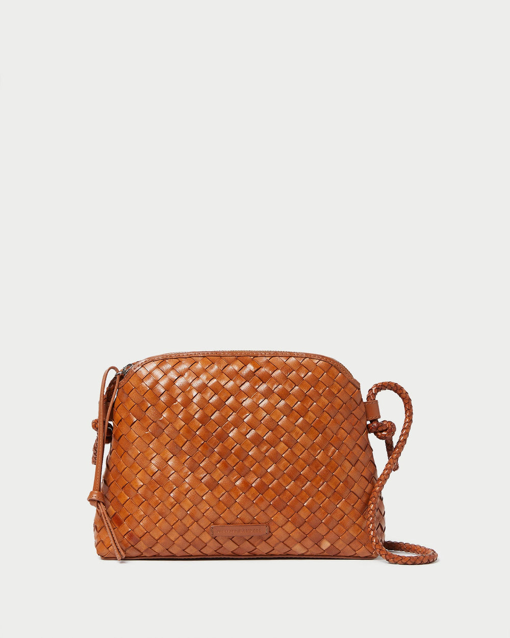 Loeffler Randall / Mallory Timber Woven Leather Crossbody