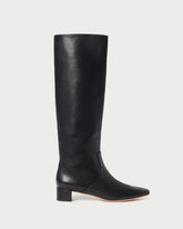 Loeffler Randall / Indy Black Leather Tall Boot