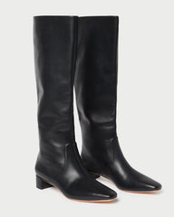 Loeffler Randall / Indy Black Leather Tall Boot