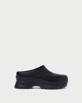 Loeffler Randall / Gemma Black Leather Lug Mule
