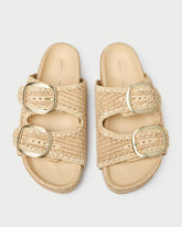 Loeffler Randall / Theo Natural Two-Band Sandal