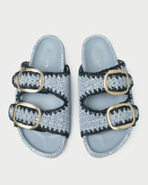 Loeffler Randall / Theo Blue Two-Band Sandal