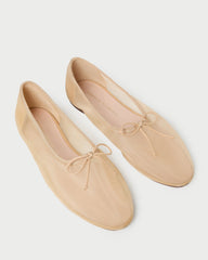 Loeffler Randall / Landon Caramel Mesh Ballet Flat