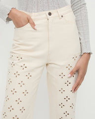 Loeffler Randall / Demi Embroidered Pant