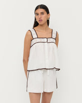 Loeffler Randall / Marta Sleeveless Top