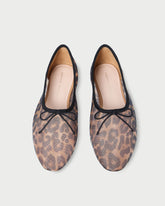 Loeffler Randall / Landon Leopard Mesh Ballet Flat