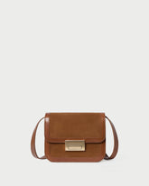 Loeffler Randall / Desi Cacao Suede/Leather Crossbody