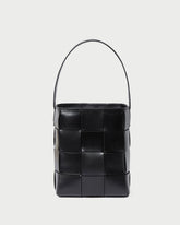 Loeffler Randall / Laith Black Leather Bucket Bag