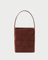 Loeffler Randall / Laith Espresso Suede Bucket Bag
