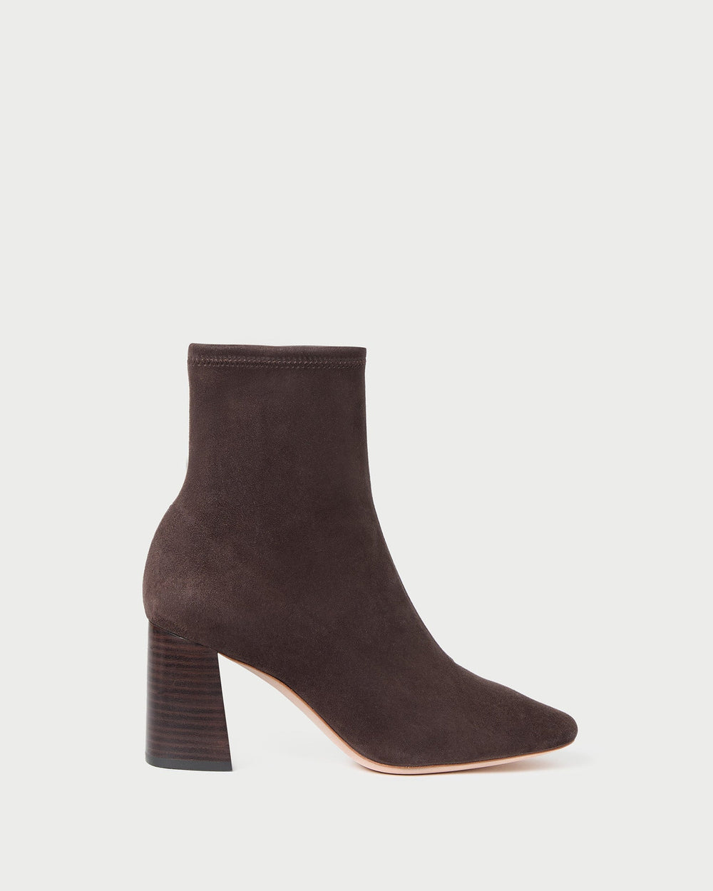 Loeffler Randall / Elise Brown Suede Stretch Bootie