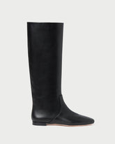 Loeffler Randall / Lillian Black Leather Tall Boot