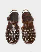 Loeffler Randall / Rhys Brown Jelly Sandal