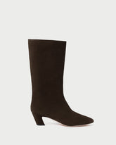 Loeffler Randall / Cleo Brown Suede Mid-Calf Boot