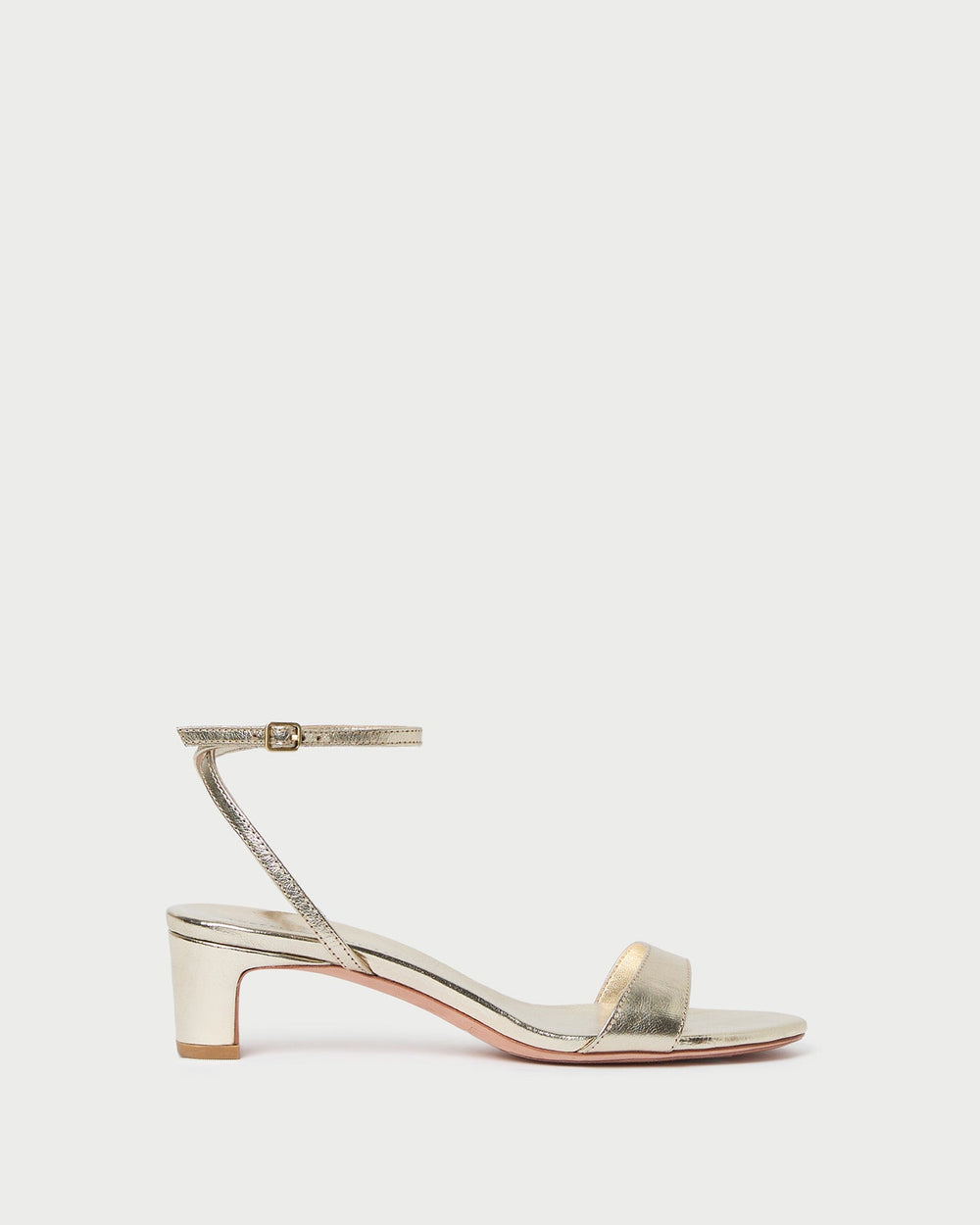 Loeffler Randall / Alice Champagne Leather Sandal