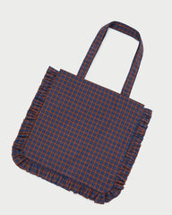 Loeffler Randall / Justine Navy Ruffle Tote