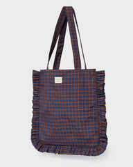 Loeffler Randall / Justine Navy Ruffle Tote