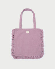 Loeffler Randall / Justine Maroon Ruffle Tote