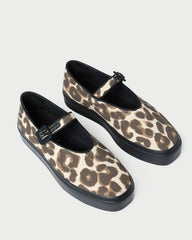 Loeffler Randall / Cooper Leopard Mary Jane Sneaker