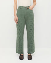 Loeffler Randall / Demi Embroidered Pant