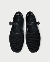 Loeffler Randall / Rita Black Netted Mary Jane