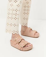 Loeffler Randall / Theo Blush Two-Band Sandal