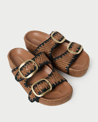 Loeffler Randall / Theo Brown Two-Band Sandal