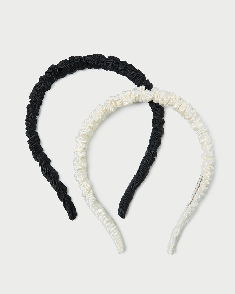 Loeffler Randall / Sabine Black/Cream Headband Set