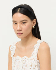 Loeffler Randall / Sabine Black/Cream Headband Set