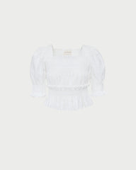 Loeffler Randall / Nicola Smocked Blouse