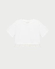 Loeffler Randall / Junie Lace Trim Tee