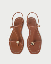Loeffler Randall / Lara Timber Leather Sandal