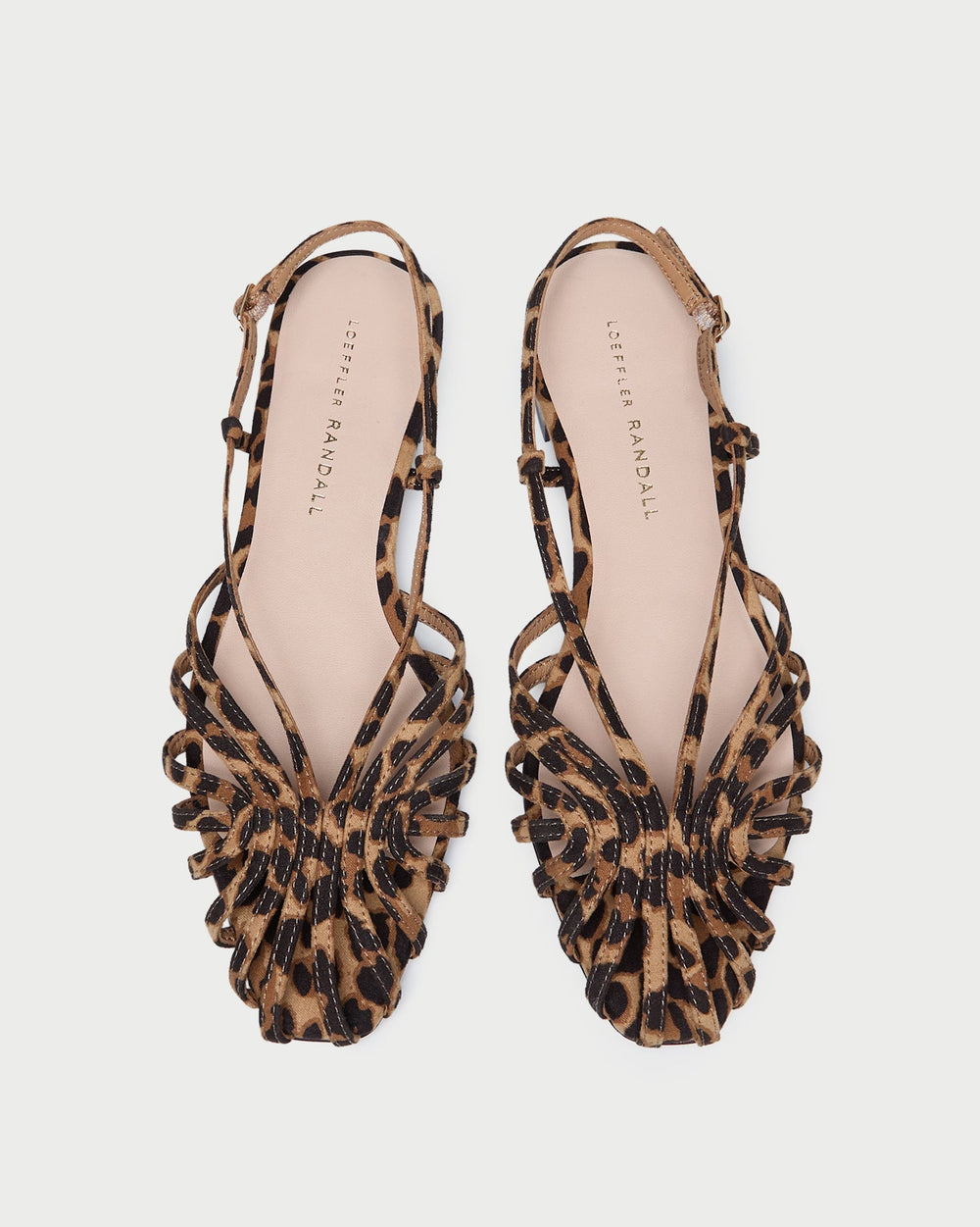 Loeffler Randall / Devon Leopard Slingback Sandal