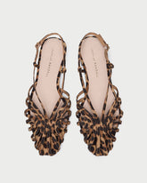 Loeffler Randall / Devon Leopard Slingback Sandal
